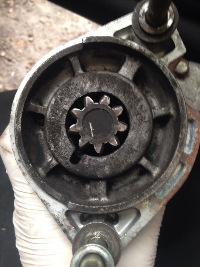 Sr20det starter motor hitting flywheel Driftworks Forum